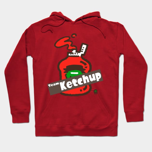 Splatfest Team Ketchup v.2 Hoodie by KumoriDragon